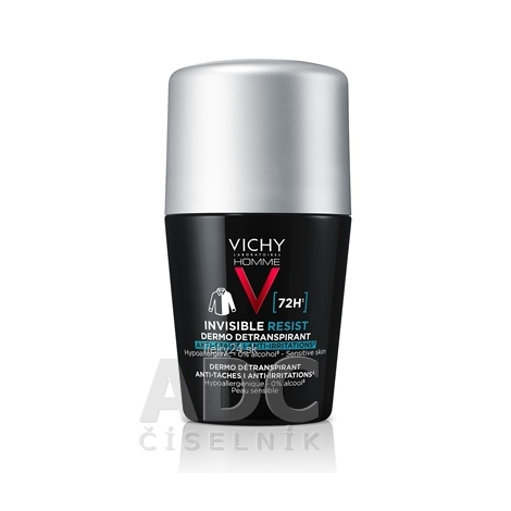 VICHY HOMME INVISIBLE RESIST DETRANSPIRANT 72H