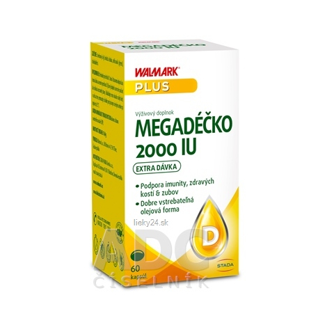Walmark Megadéčko 2000IU 60 tabliet