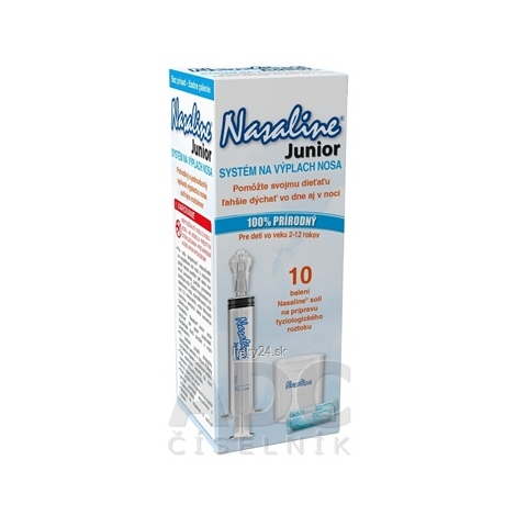 Nasaline Junior Systém na výplach nosa set