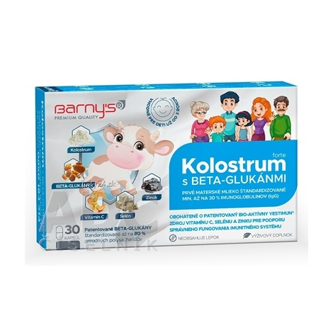 Barny's KOLOSTRUM s beta-glukánmi forte