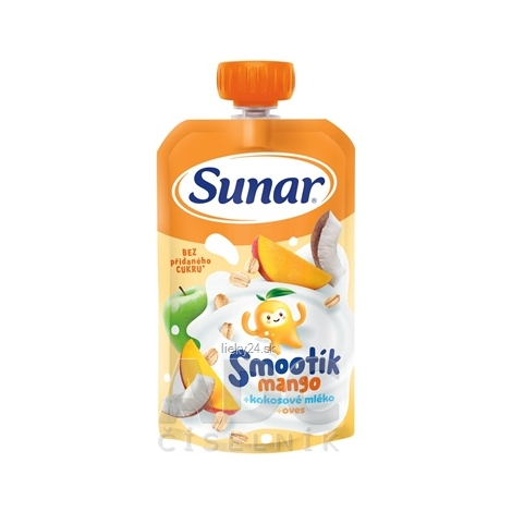Sunar SMOOTÍK Mango, kokosové mlieko, ovos
