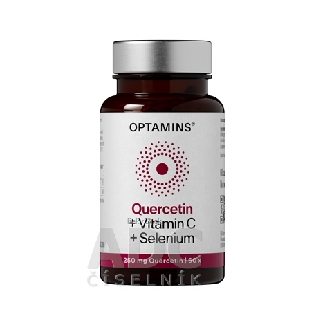 OPTAMINS Kvercetin + vitamín C + selén