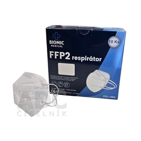 BIOMIC Respirátor FFP2 NR D