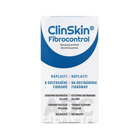 ClinSkin Fibrocontrol naplast 3ks