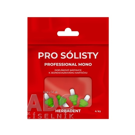 HERBADENT Professional MONO Doplnkové nadstavce