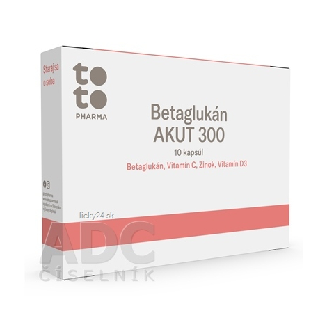 TOTO BETAGLUKÁN AKUT 300 10cps