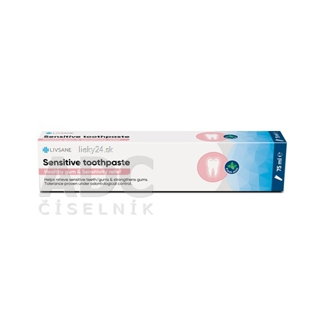 LIVSANE Zubná pasta sensitive 75 ml