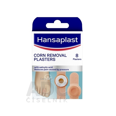 HANSAPLAST Náplasť na kurie oká 8 kusov