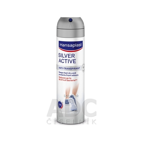 HANSAPLAST Silver Active sprej na nohy 150 ml
