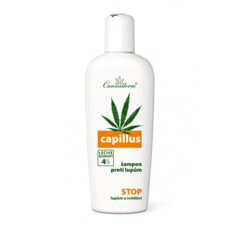 E-shop Cannaderm Cappillus šampón proti lupinám New 150 ml