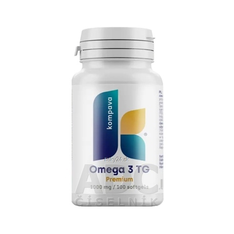 kompava Omega 3 TG Premium 1000 mg 100cps