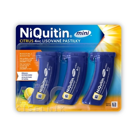 NiQuitin Mini Citrus 4 mg