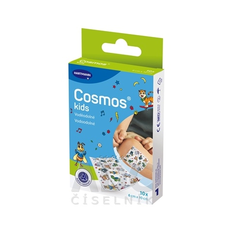 COSMOS Detská náplasť na rany, detská (6x10cm) 10ks