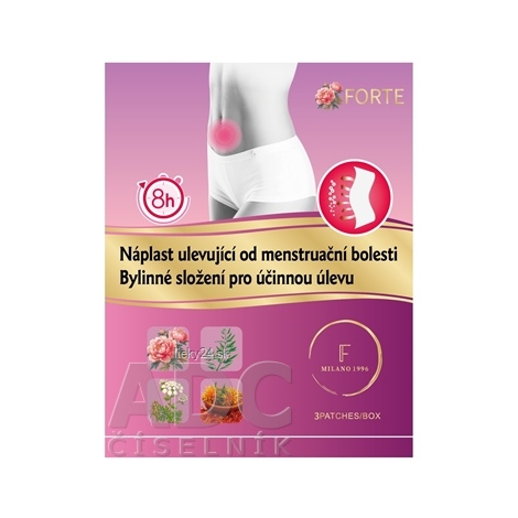 FORTE Náplasť uľavujúca od menštruačnej bolesti