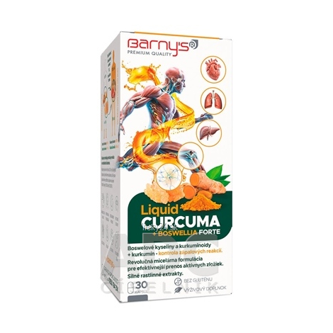 Barny's LIQUID CURCUMA + BOSWELLIA FORTE