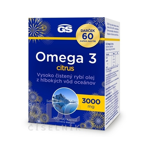 GS Omega 3 citrus Darček