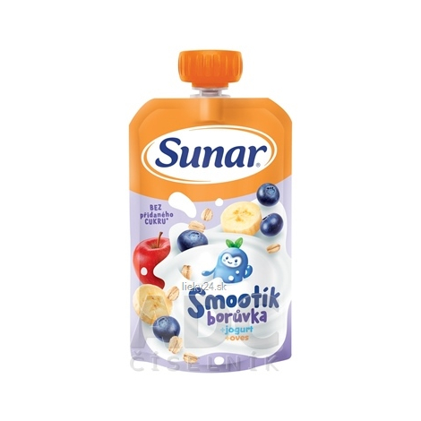Sunar SMOOTÍK Čučoriedka, jogurt, ovos