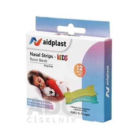 Aidplast Nosové pásiky pre deti