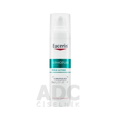 Eucerin DERMOPURE CLINICAL Fluid trojitý účinok