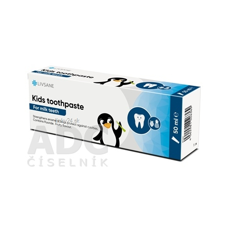 LIVSANE Detská zubná pasta 50 ml