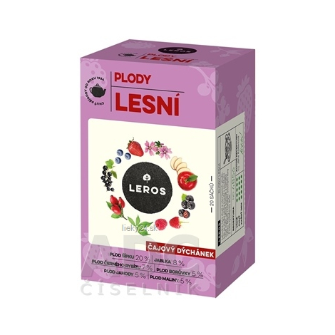 LEROS ČAJOVÁ CHVÍĽKA PLODY LESNÉ