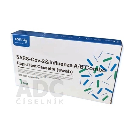 REALY SARS-COV-2 & Influenza A/B Combo Rapid TEST 1 KS