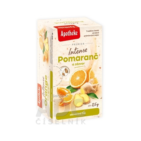 APOTHEKE PREMIER Intense Pomaranč a Zázvor