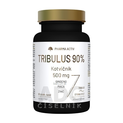 Pharma Activ TRIBULUS 90% Kotvičník 500 mg