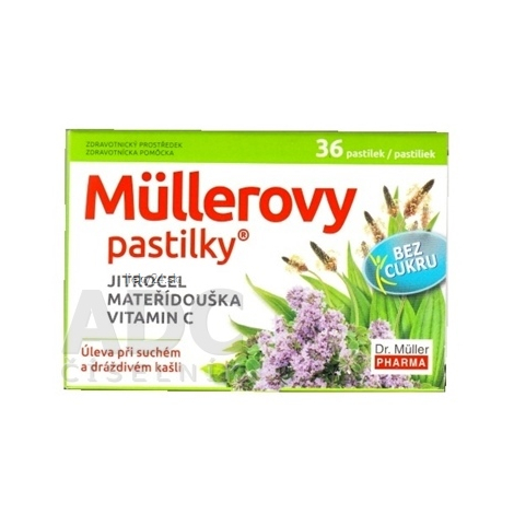Müllerove pastilky SKOROCEL, MATERINA DÚŠKA, VIT.C