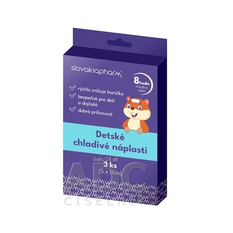 Slovakiapharm Detské chladivé náplasti