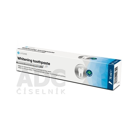 LIVSANE Bieliaca zubná pasta 75 ml