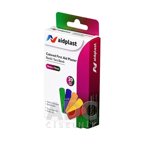 Aidplast Farebná náplasť