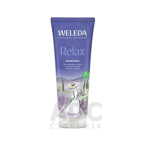 WELEDA RELAX Levandulový sprchový krém