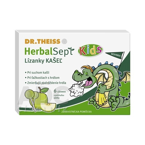 Dr.Theiss HerbalSept Kids KAŠEĽ