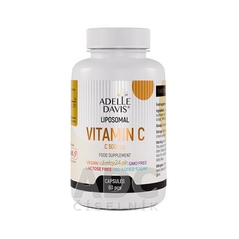 Adelle Davis Liposomal VITAMÍN C 500 mg