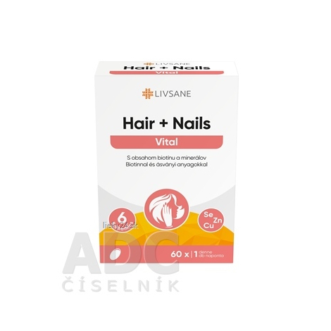 LIVSANE Hair + Nails Vital