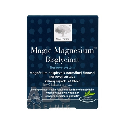 NEW NORDIC Magic Magnesium Bisglycinát