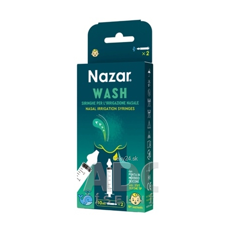 Nazar WASH Striekačky na výplach nosa