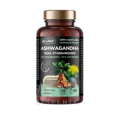BE A PRO! ASHWAGANDHA Dual Standardized