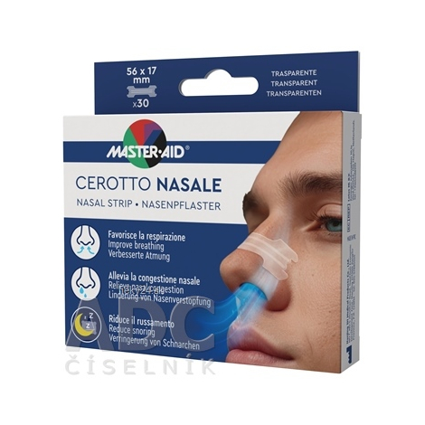 MASTER AID CEROTTO NASALE Nosové náplasti