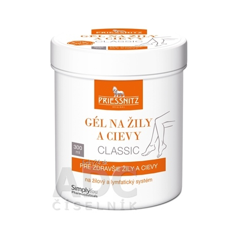 PRIESSNITZ GÉL na žily a cievy CLASSIC 300 ml