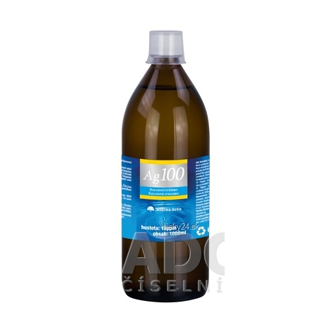 PHARMA ACTIV Koloidné striebro Ag100 hustota 10ppm inov.2026 1000 ml