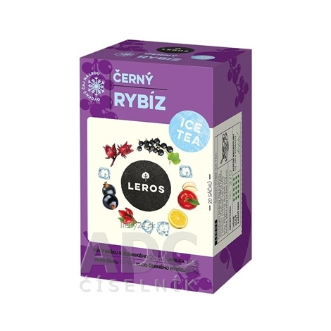 LEROS ICE TEA ČIERNA RÍBEZĽA
