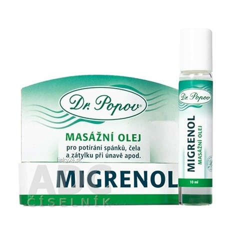Dr. Popov Dr.Popov Migrenol roll-on masážní olej 10 ml