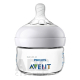 Philips AVENT FĽAŠA Natural priehľadná, 0m+, cumlík s prvým prietokom 60ml 1ks