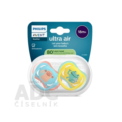 Philips AVENT Cumlík Ultra air, 18+m obr. chlapec 2 ks