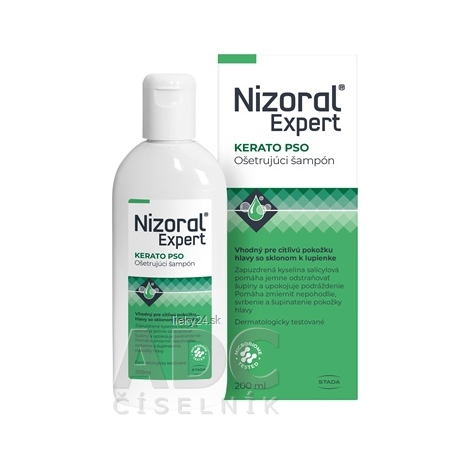 Nizoral Expert KERATO PSO ošetrujúci šampón 200 ml