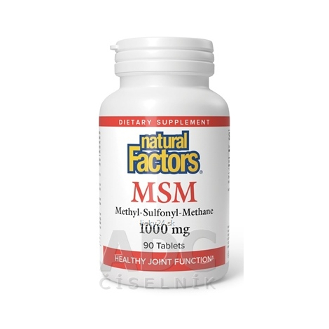 Natural Factors MSM 1000 mg 90 kapsúl