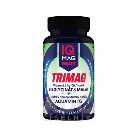 IQ MAG Organic TRIMAG HORČÍK + vitamín B6