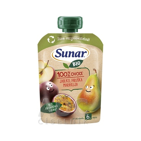 Sunar BIO Jablko Hruška Marakuja